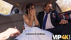 Vip4k uncommon passerby scores luscious bride in the wedding limo Free Porn